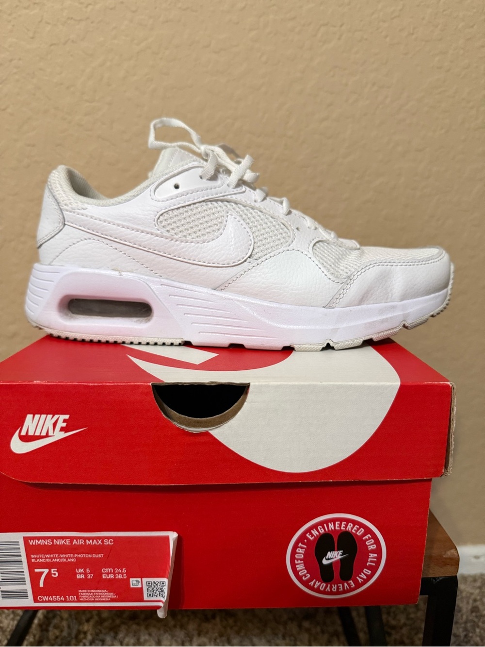 Nike Women’s White Air Max Sneakers